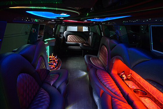 limousine with bars