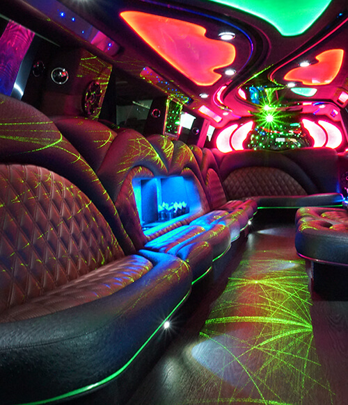top-notch limo bus in San Jose