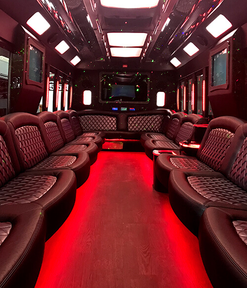 San Jose party bus for larger groups